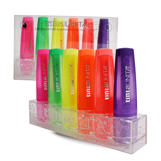 PALETTE 6 EVIDENZIATORI GLIMMER