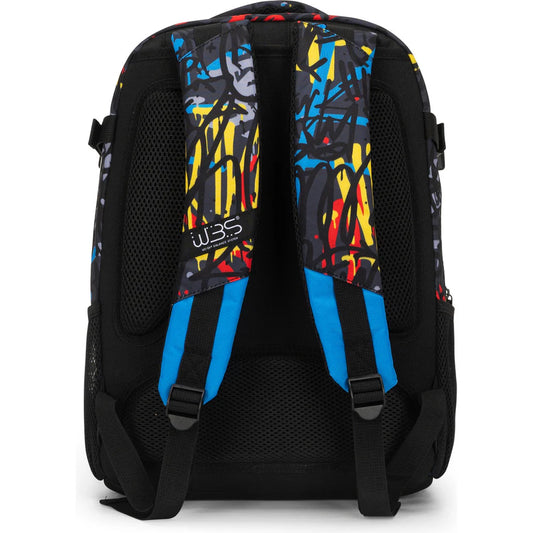 ZAINO ORGANIZZATO WBS NERO/BLU