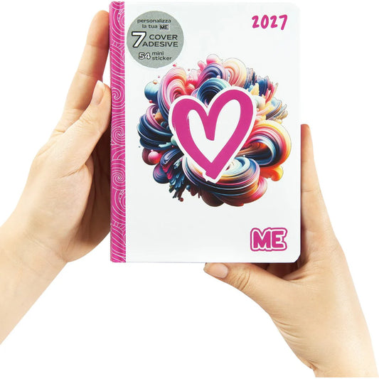 Diario 16 Mesi 2026/27 - ME - Giornaliero Rosa