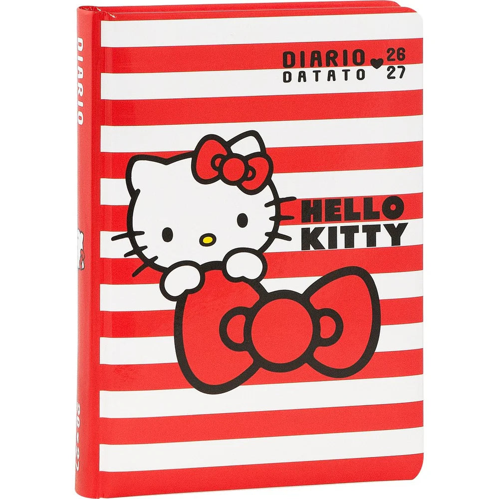 Diario 12 Mesi 2026/27 - Hello Kitty - Datato bianco