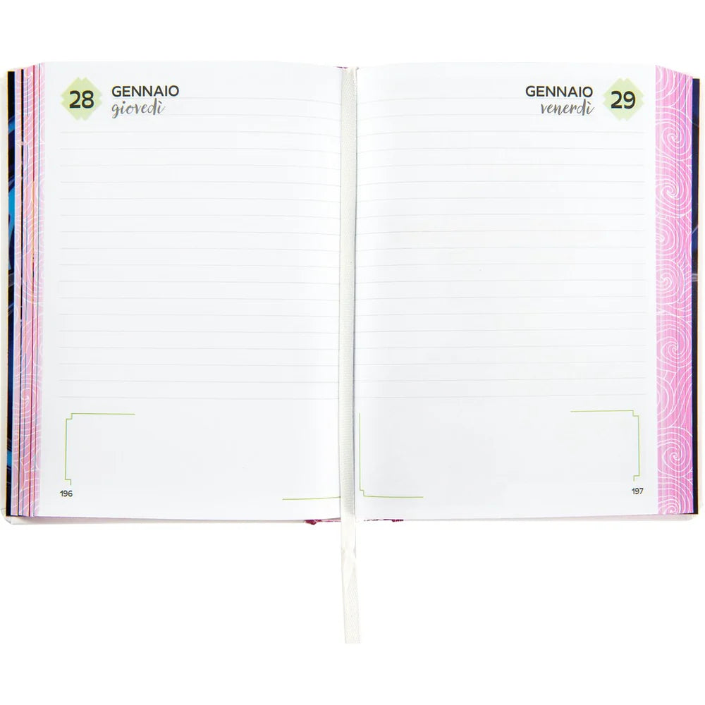 Diario 16 Mesi 2026/27 - ME - Giornaliero Rosa