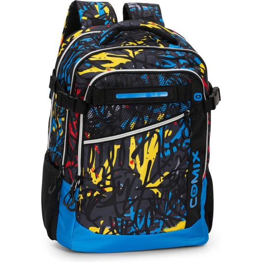 ZAINO ORGANIZZATO WBS NERO/BLU