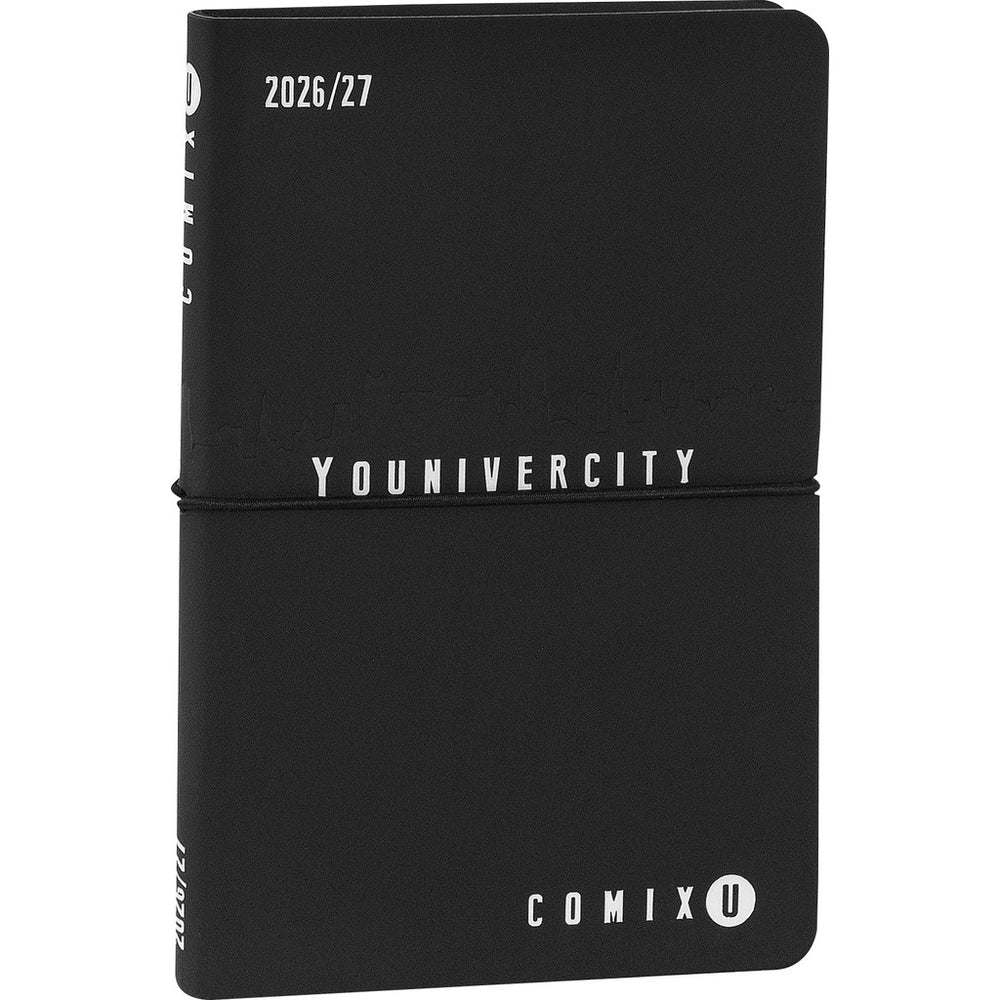Agenda 13 Mesi 2026/27 - COMIX U Younivercity - Settimanale nero-bianco