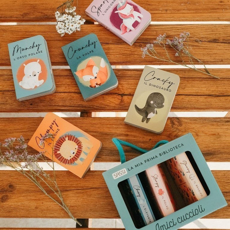 LA MIA PRIMA BIBLIOTECA - AMICI CUCCIOLI