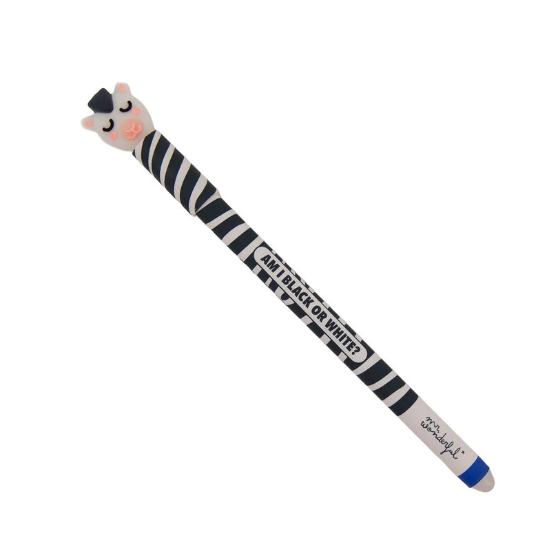 Penna cancellabile Bo-Bo Zebra