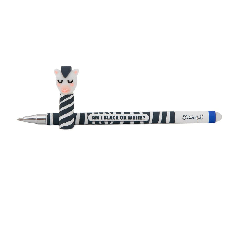 Penna cancellabile Bo-Bo Zebra