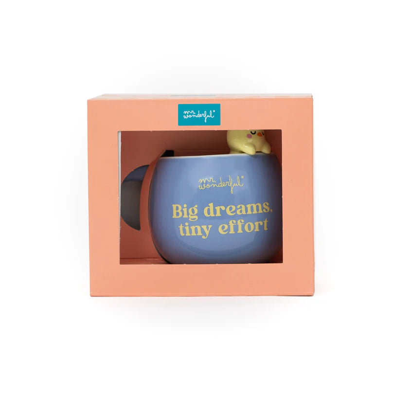 Tazza 3D Lazy Pulcino – Big dreams, tiny effort