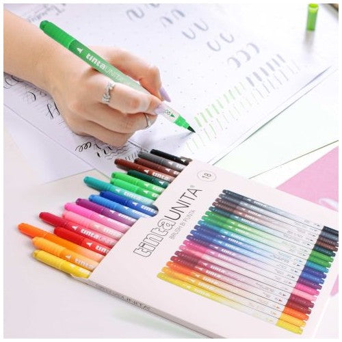 Pennarelli Brush Bi-Punta