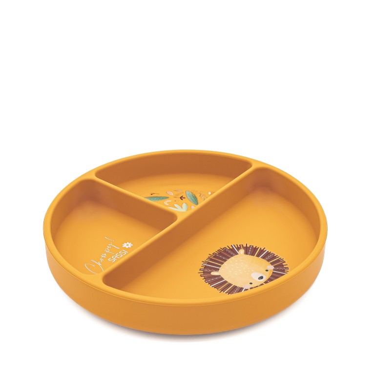 Chompy il Leone Piatto con ventosa in silicone Sassi
