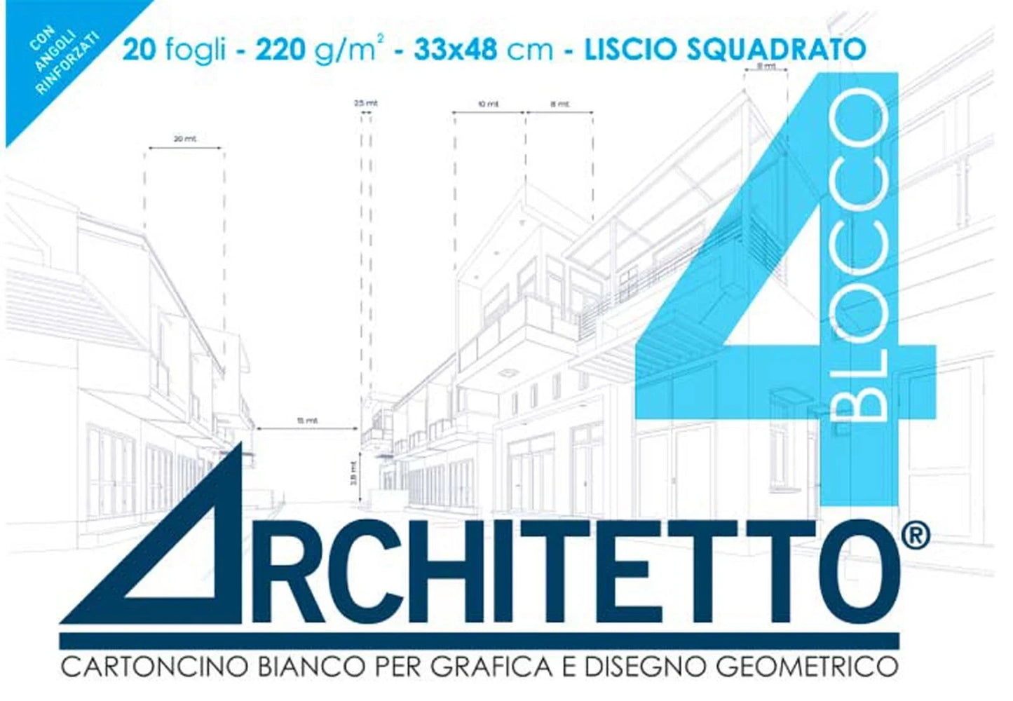 Album da disegno LISCIO SQUADRATO