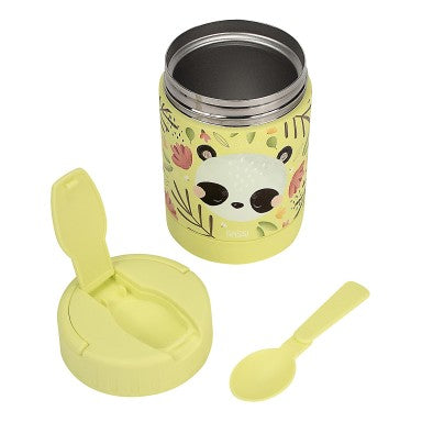 Gnummy il Panda Thermos Portapappa 350ml Sassi