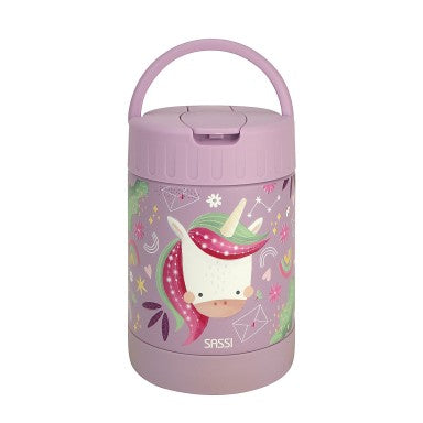 Sparkly l'Unicorno Thermos Portapappa 350ml Sassi